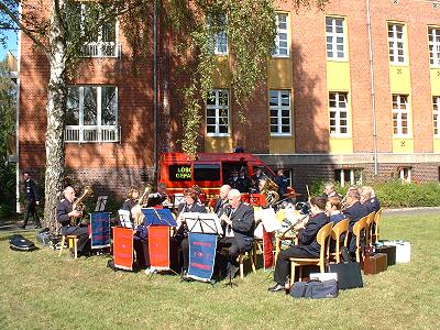 Musikzug Möhnsen beim Feuerwehrmarsch 2008 in Mölln