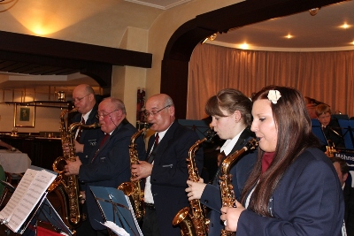 Frühjahrskonzert der Möhnsener Musikanten - Unsere Saxophone mit einem Medly von Billy Vaughn 