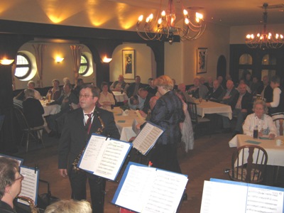 Frühlngskonzert 2012 des Musikzuges Möhnsen im Gasthof Hamester in Basthorst
