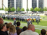 Vor dem Reichstag in Berlin - Stabsmusikkorps der bundeswehr