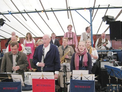 101. Holzfest 2012 in Greven mit dem Musikzug Möhnsen