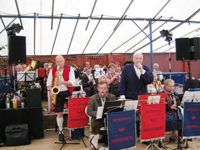 101. Holzfest 2012 in Greven mit dem Musikzug Möhnsen