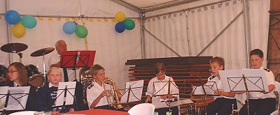 Kinderfest Kollow mit dem Jugendblasorchester Sachsenwald
