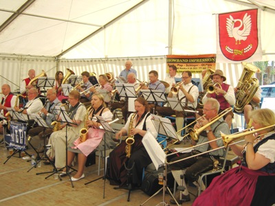 Möhnsener Musikanten auf dem Sommerfest in Schwanheide 2012