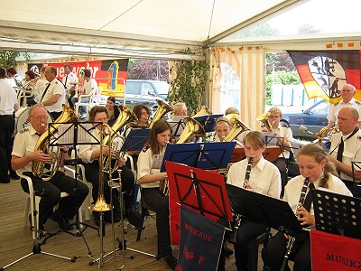 Musikerfest 2011 in Talkau - Möhnsener Tenorhornregister