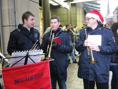 Musikzug und Jugendblasorchester fahren 2011 wieder zum Hamburger Weihnachtsmarkt